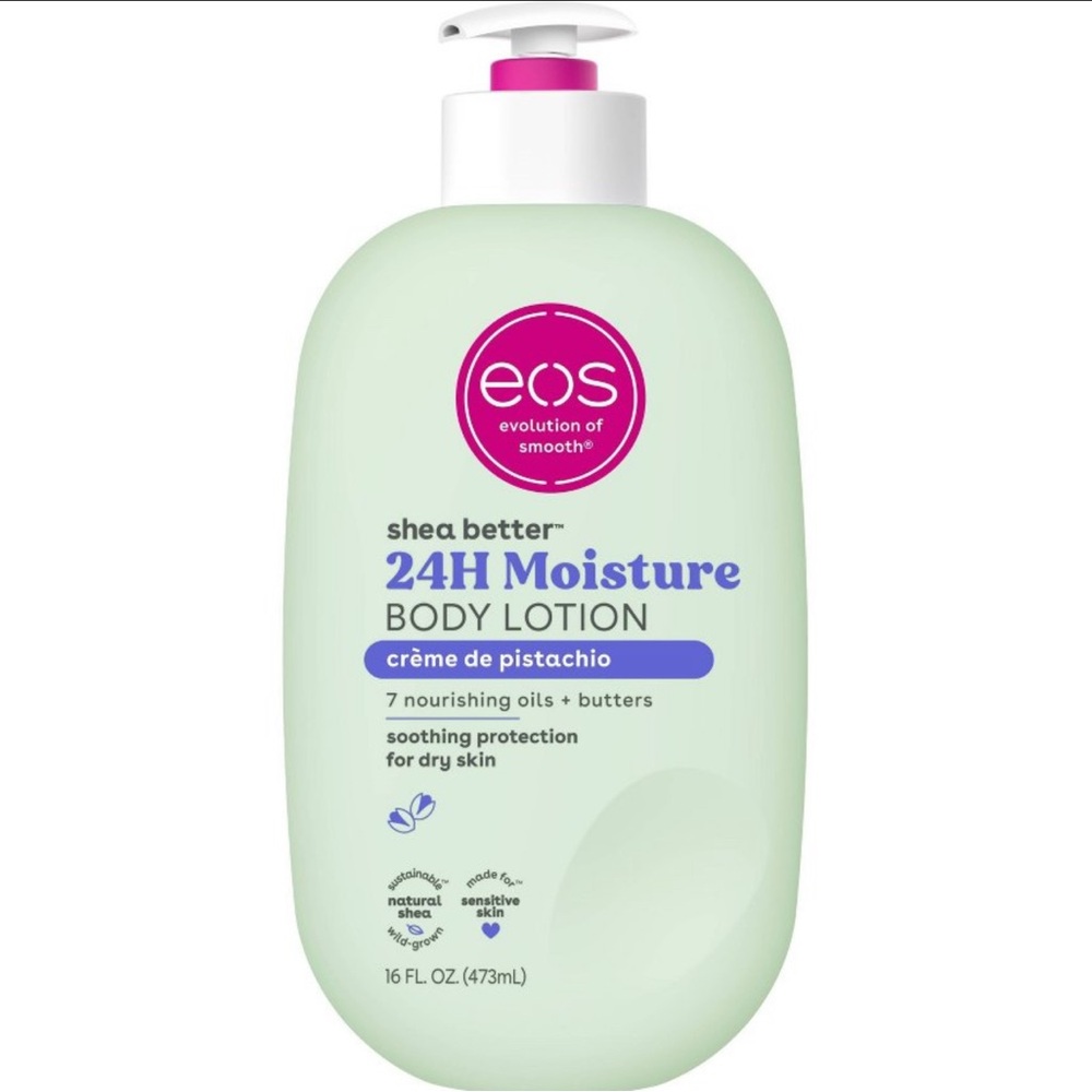 eos Shea Better Body Lotion in Pistachio Green